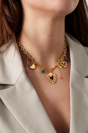 charm necklace milagros heart h5 Picture2